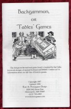Backgammon Rules book