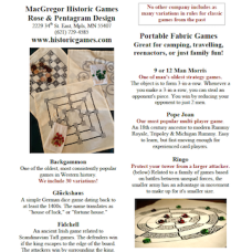 MacGregor Games Brochure